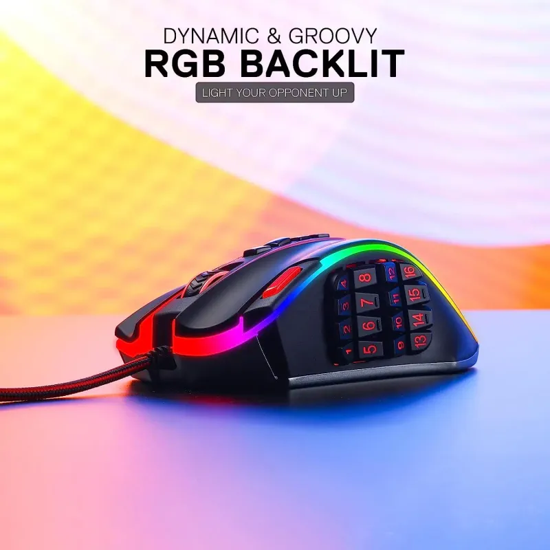 Redragon M990 RGB MMO Gaming Mouse 5