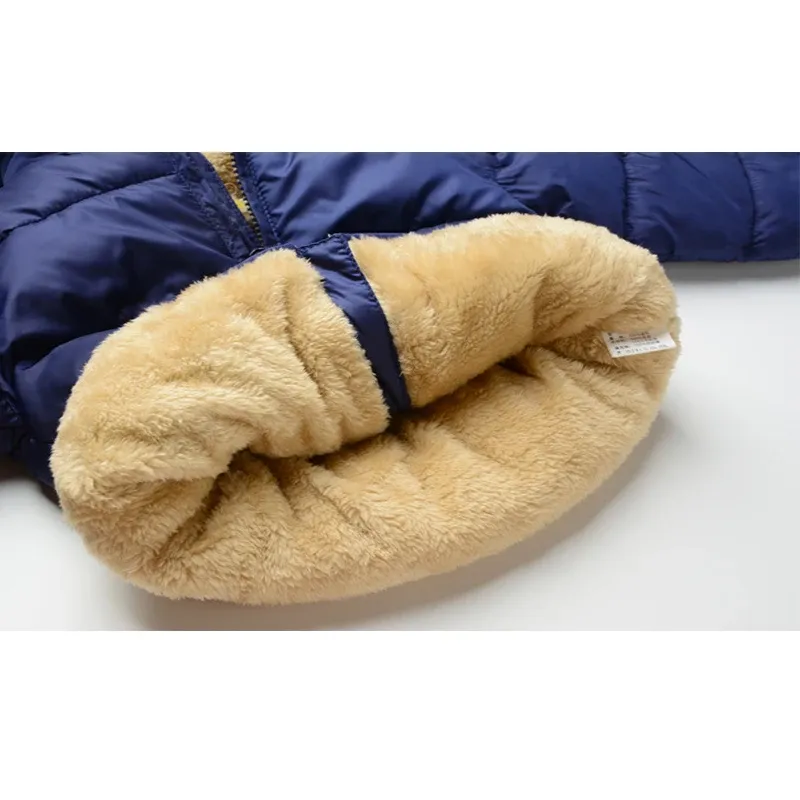 Kids Fleece Cartoon Hooded Jacket 5