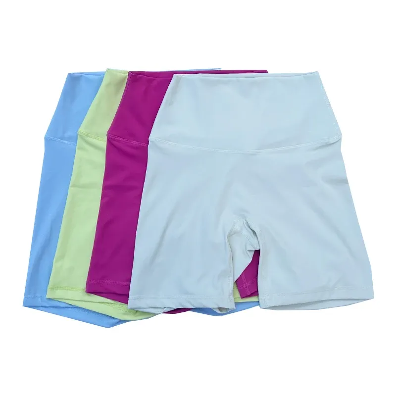High Waist Yoga Biker Shorts 2
