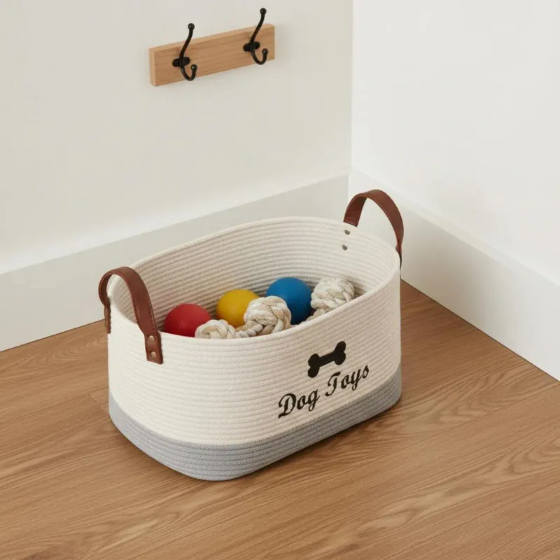 Cotton Rope Storage Basket 6
