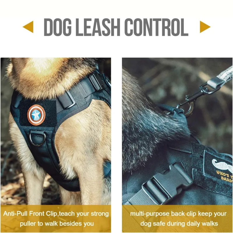 Tactical No-Pull Dog Harness with Handle 5