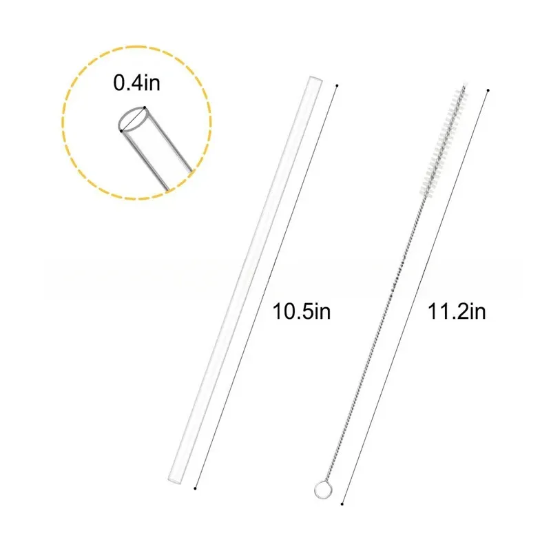 Stanley Cup Replacement Straw Kit 6