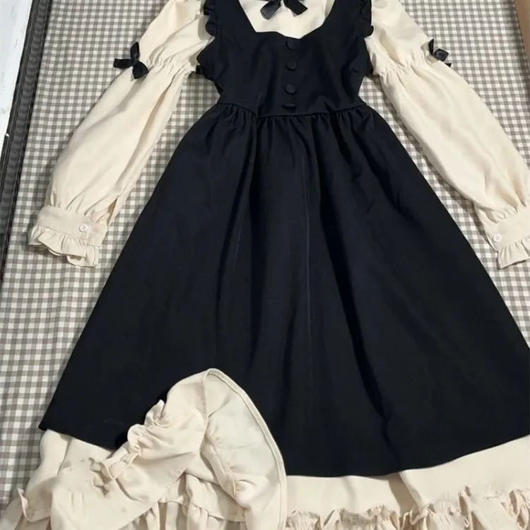Vintage Plaid Midi Dress 3