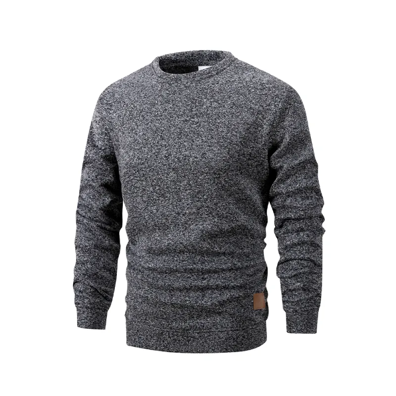 Men's Fleece Lined Crew Neck Sweatshirt 4