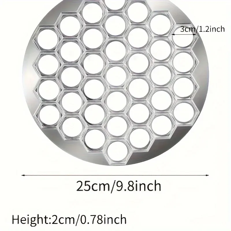 37-Hole Aluminum Ravioli Press Maker 6