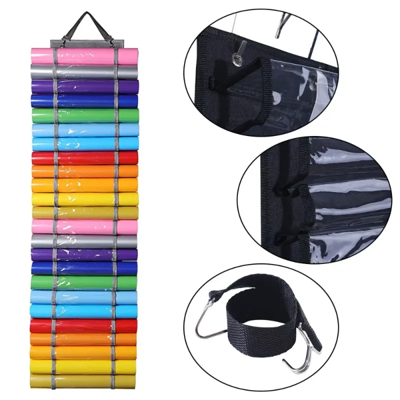 Vinyl Storage Organizer Wall Mount 5