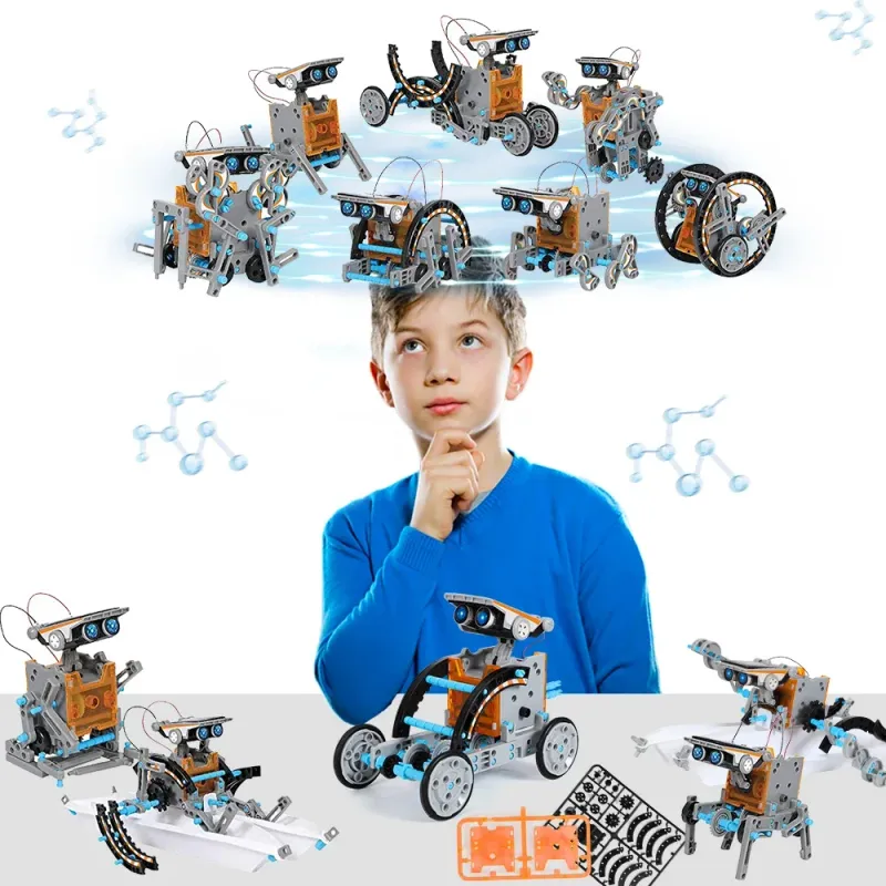 13-in-1 Solar Powered STEM Robot Kit 4