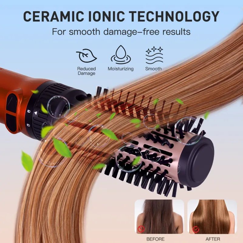 3-Head Hot Air Brush Hair Styler 6
