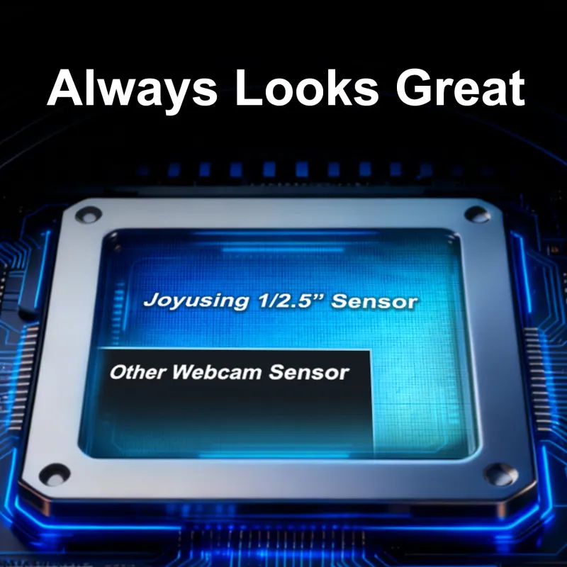JOYUSING 4K Webcam with Dual Mic 6
