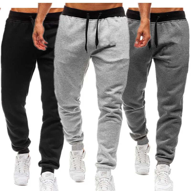 Men's Elastic Drawstring Joggers 3