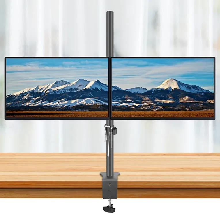 Dual Monitor Desktop Stand Holder 4