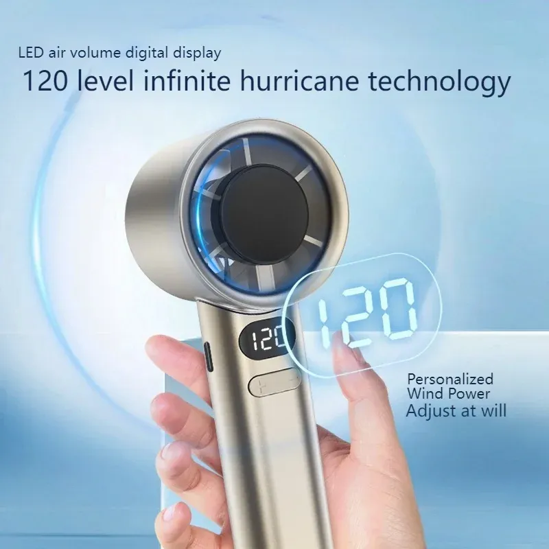 Portable Turbo Bladeless Handheld Fan 2