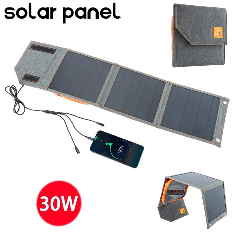 Portable Foldable Solar Panel 20W/30W 1