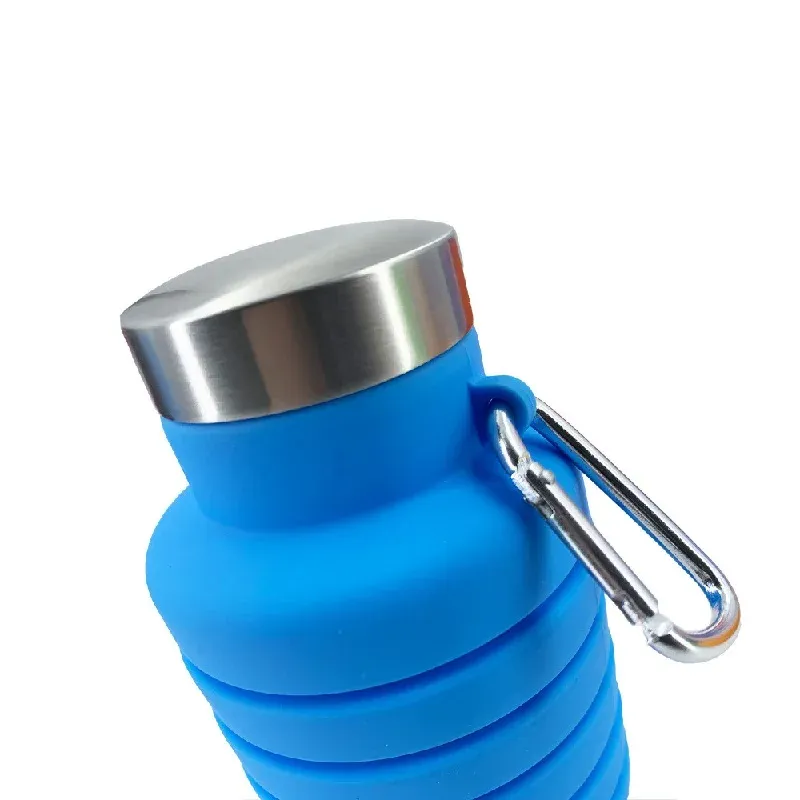 Collapsible Silicone Hiking Bottle 4