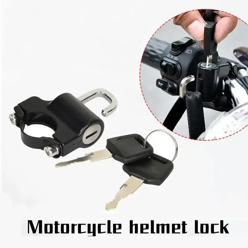 Motorcycle Helmet Anti-Theft Lock 4