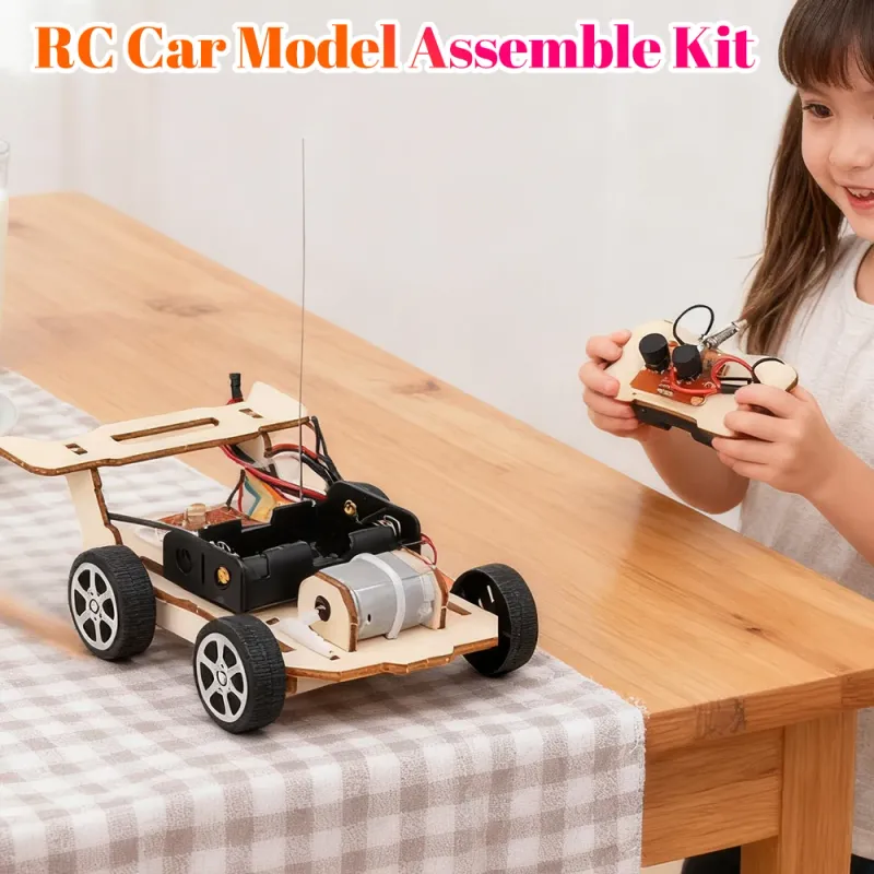 DIY RC Car STEM Kit for Kids 1