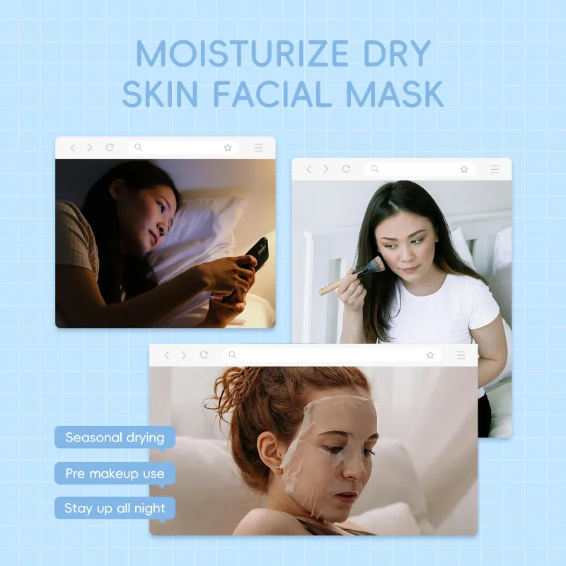 LAIKOU Milk Silky Hydrating Mask 25g*20pcs 4