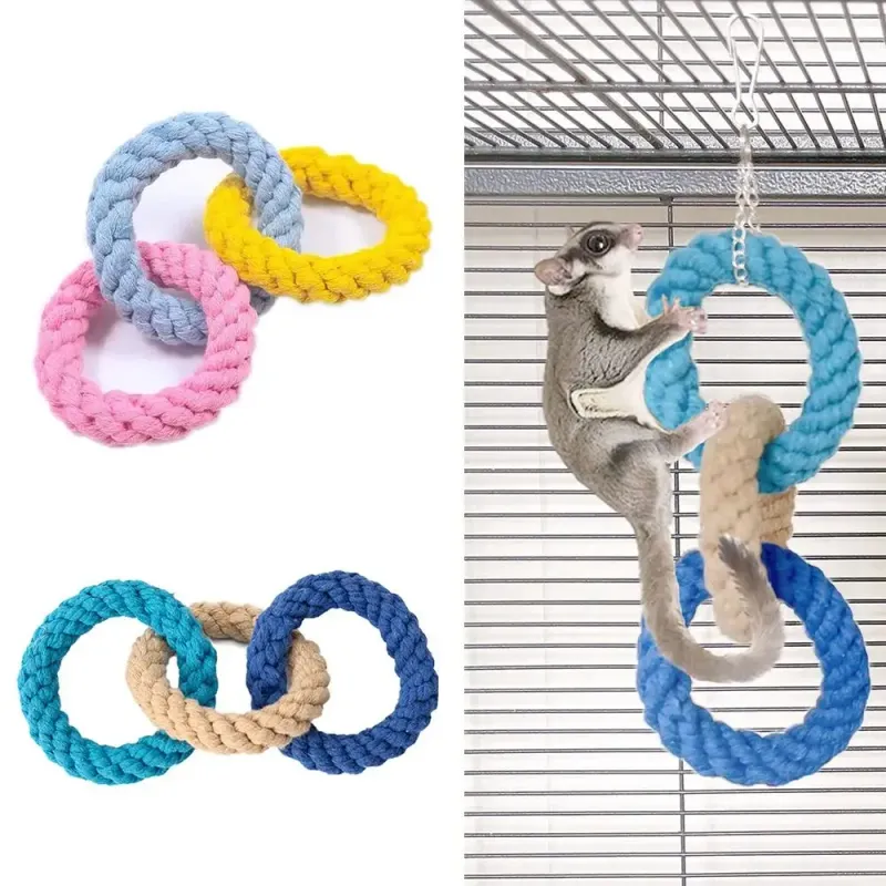 Hamster Climbing Rope Toy Set 2