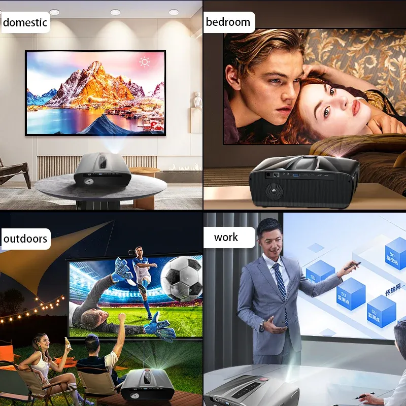 1550ANSI Smart Android 4K Projector 5
