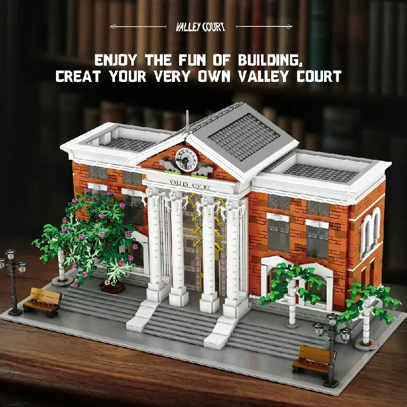Movie Valley Court Modular Building Blocks (4269PCS) 2