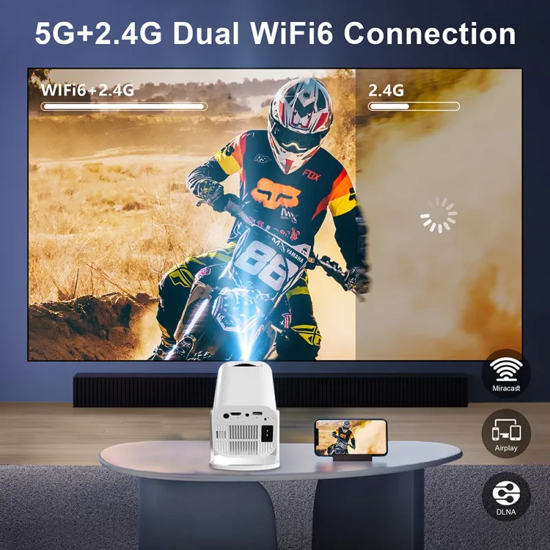 Salange P330W Mini Android Projector 3