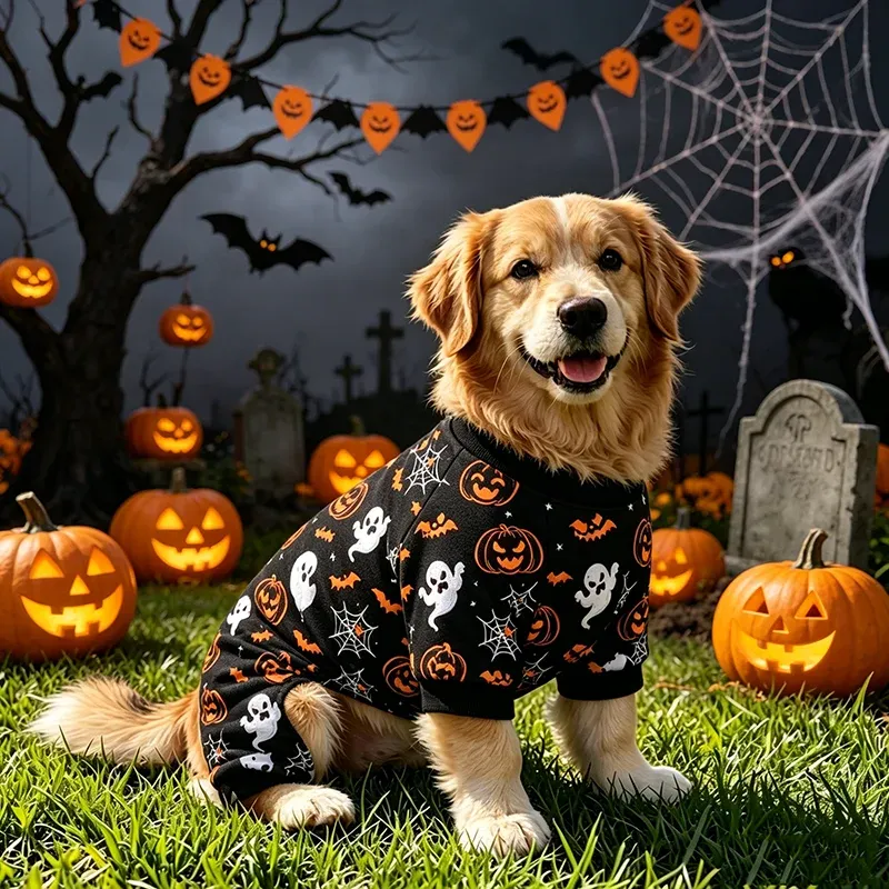 Dog Halloween Pajamas Costume 1