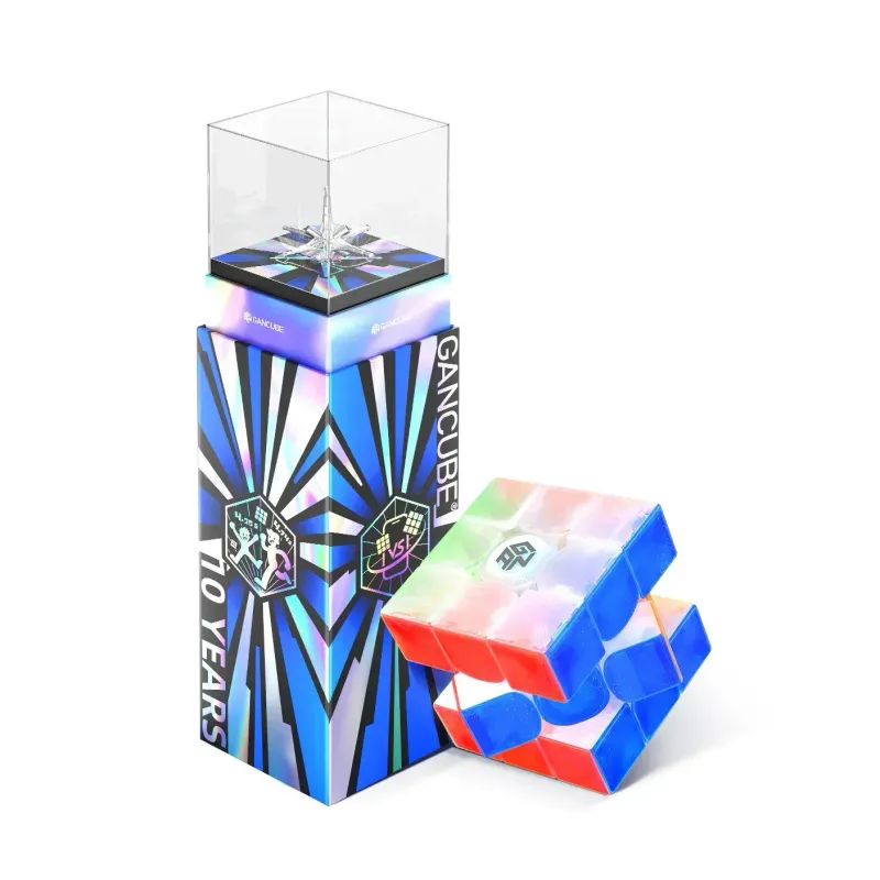 GAN 10th Anniversary 3x3 Magnetic Cube Gift Set 6
