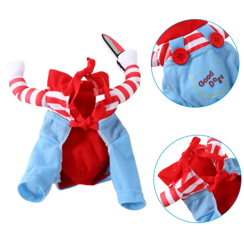 Funny Halloween Pet Costume Jumpsuit 3