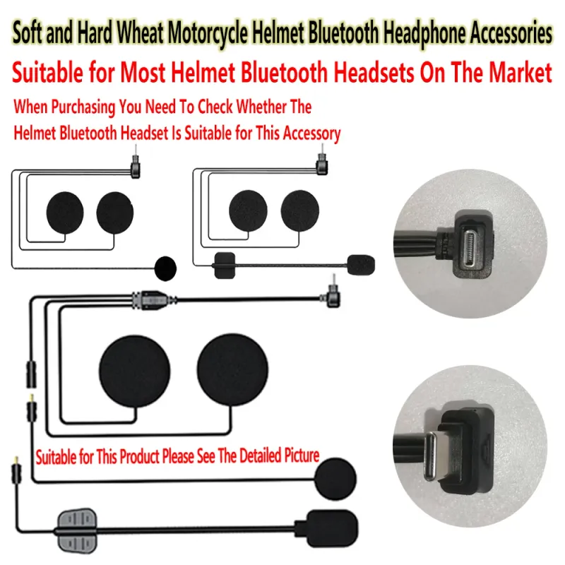 Universal Motorcycle Helmet Bluetooth Headset 1