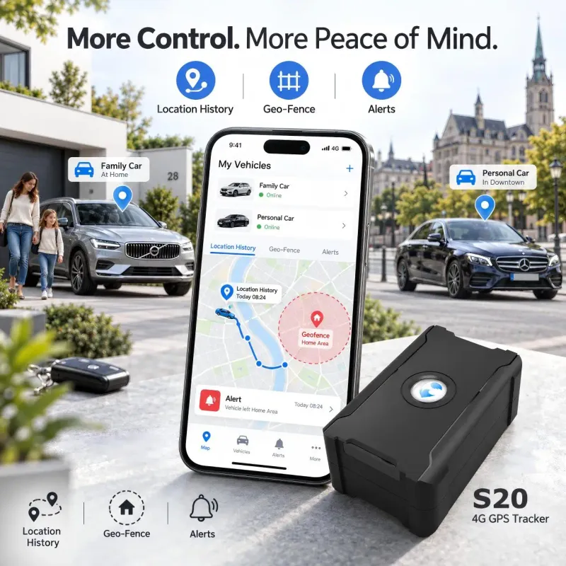 Wireless Car GPS Tracker Anti-Theft 8