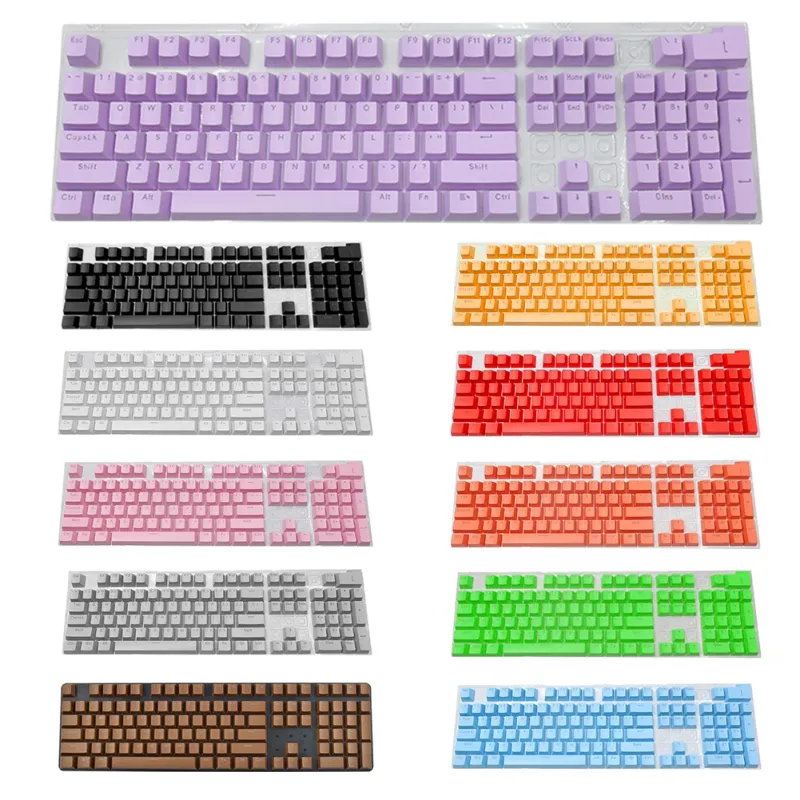 104pcs ABS Blank Mechanical Keycaps 2