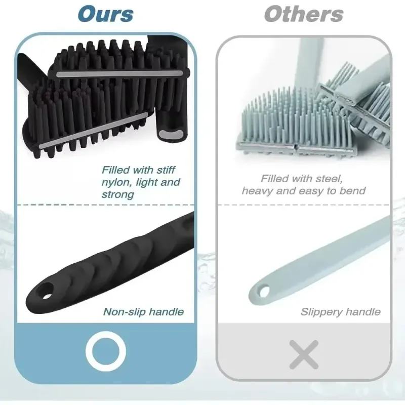 Silicone Back Scrubber Massage Brush 6