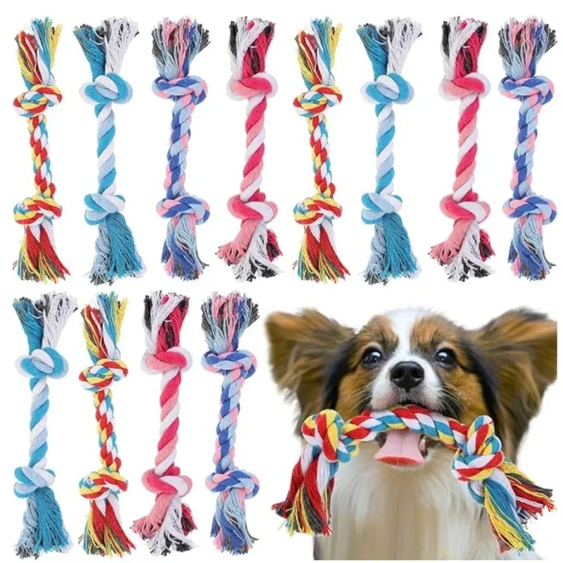 Cotton Rope Knot Dog Chew Toy 1