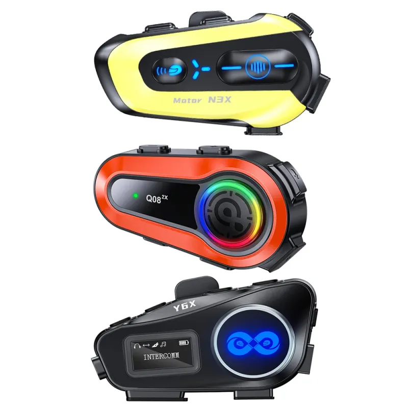 Universal Motorcycle Helmet Bluetooth Headset 3
