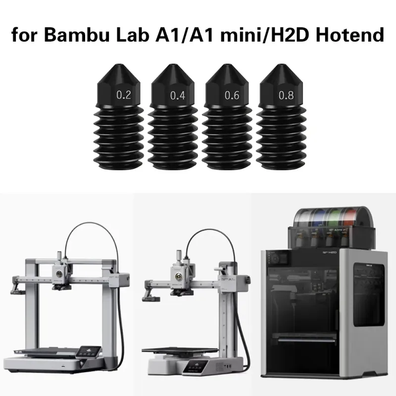 BambuLab Hardened Steel Nozzles Set 2