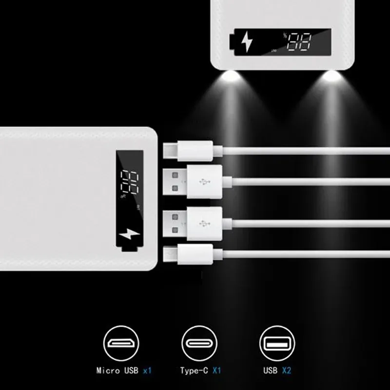 5x18650 DIY Solar Power Bank Kit 6
