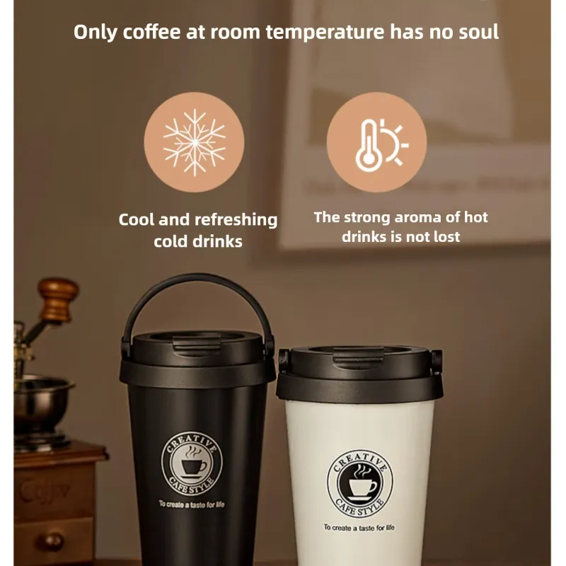 500ml Insulated Travel Coffee Tumbler 3