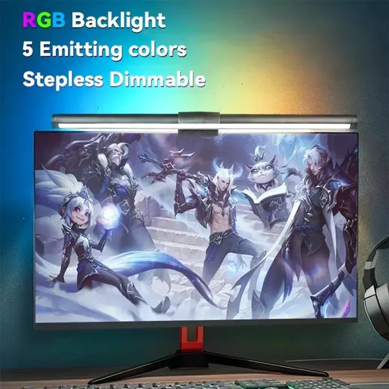 Stepless Dimming LED Monitor Light Bar 1