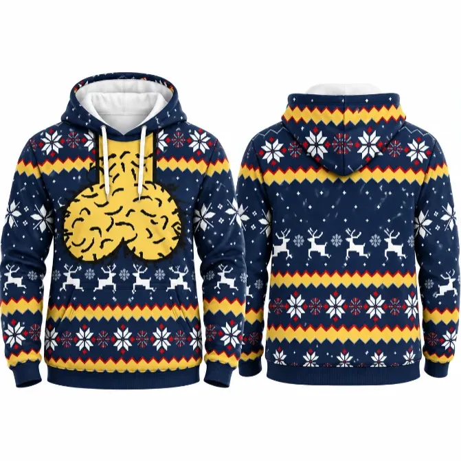 Christmas Ugly Hoodie Sweatshirt Unisex 2
