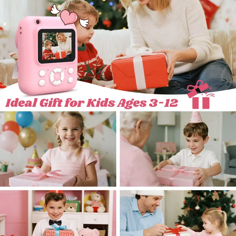 Kids Instant Print Digital Camera 8