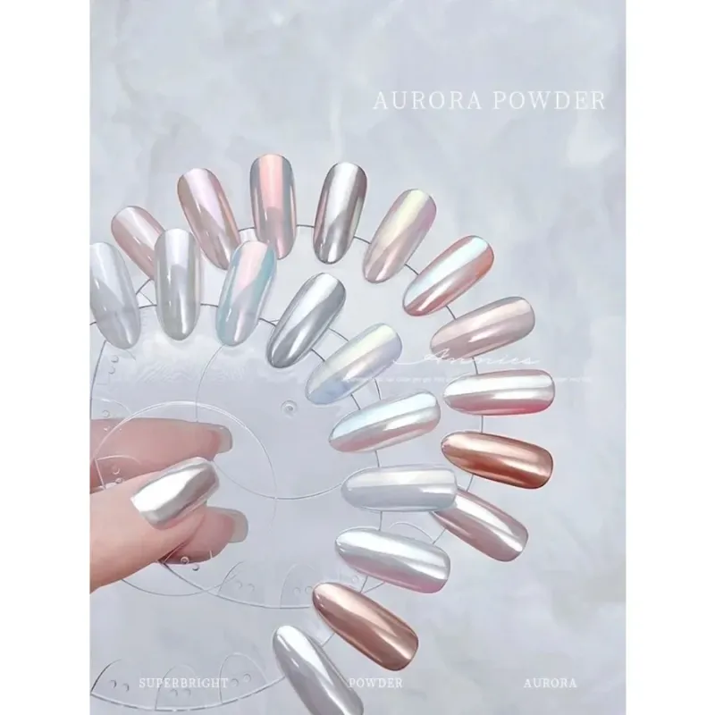 Silver Mirror Nail Powder Pigment 5