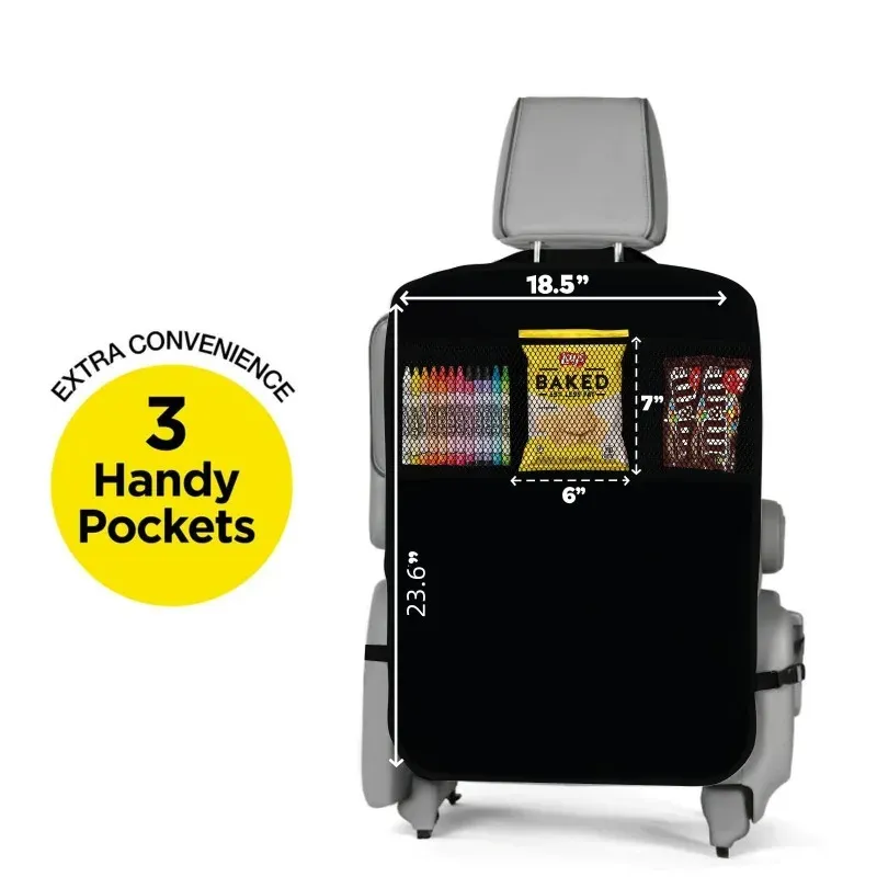 Car Seat Kick Protector & Organizer 4