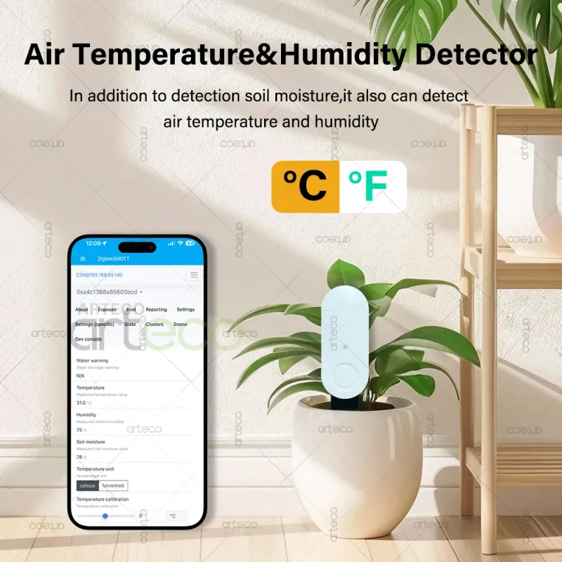 Zigbee Soil Moisture & Climate Sensor 3