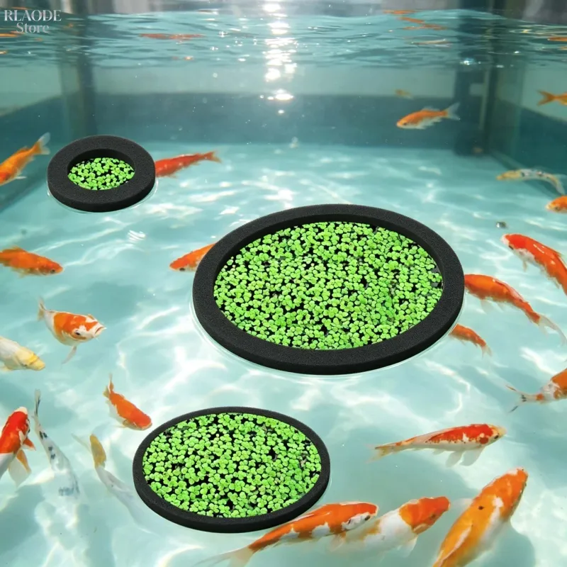 Aquarium Floating Plant Ring Foam Barrier 3