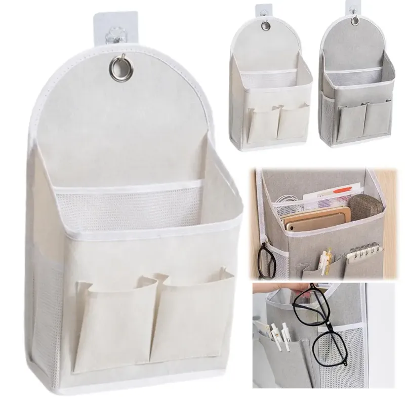 Wall Mounted Fabric Storage Organizer 1