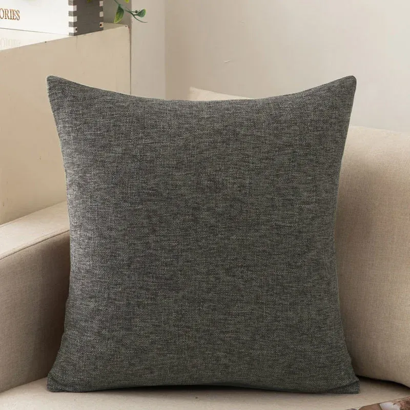 Chenille Fall Throw Pillow Cover 5