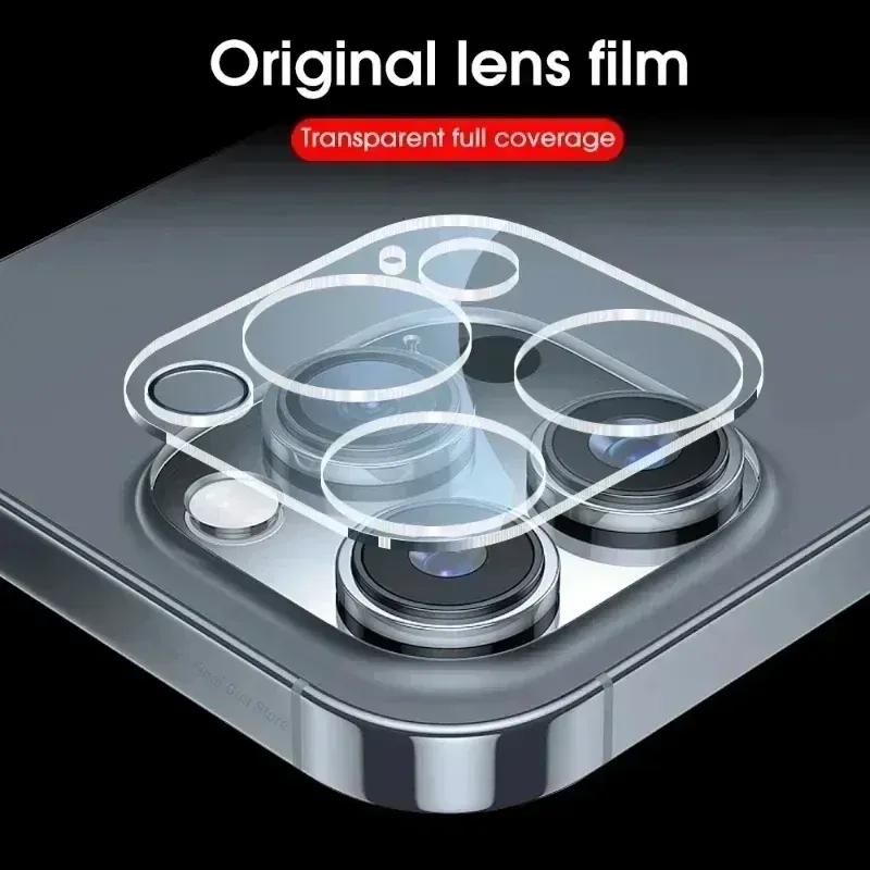 5Pcs iPhone Camera Lens Protector Glass 2