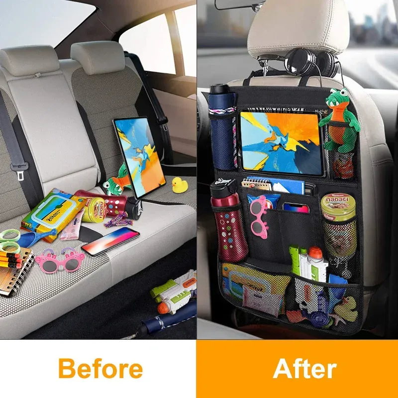 Backseat Organizer with Tablet Holder 4