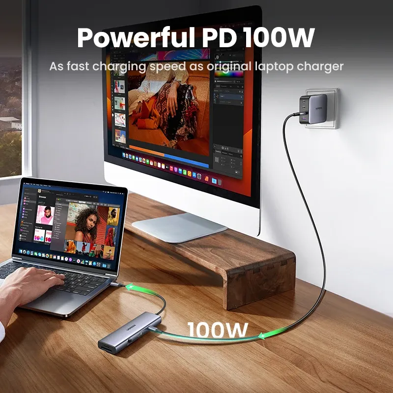 UGREEN USB C Hub Docking Station 4