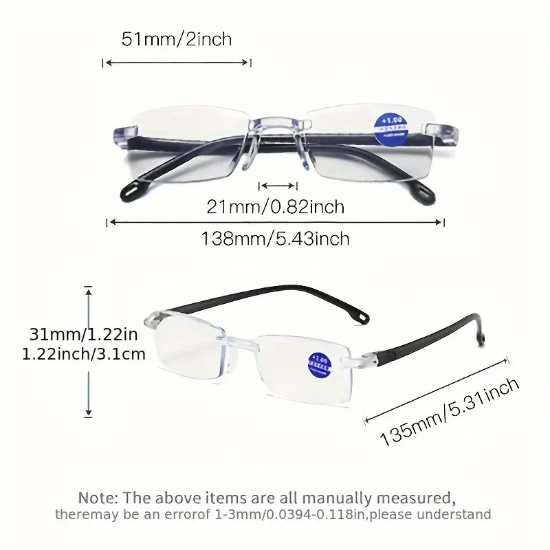 8pcs Blue Light Blocking Reading Glasses 6